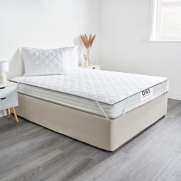 OHS Pinsonic Soft Touch Mattress Protector, White - Double - thumbnail 2