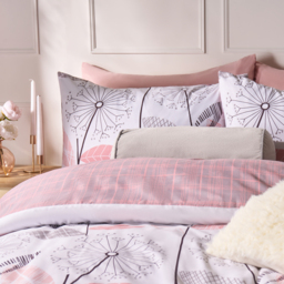 OHS Allium Duvet Cover Set, Blush Pink - Double - thumbnail 3