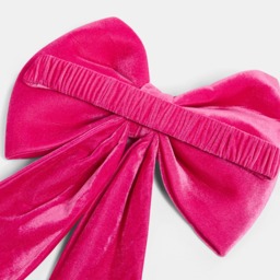 OHS 4 Pack Velvet Chair Bows - Hot Pink - thumbnail 5