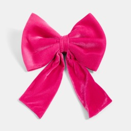 OHS 4 Pack Velvet Chair Bows - Hot Pink - thumbnail 4