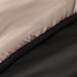 OHS Coverless 10.5 Tog Reversible Duvet & Pillowcase, Black/Stone - Single - thumbnail 3