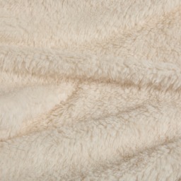 OHS Teddy Fleece Throw, Cream - 125 x 150cm - thumbnail 5
