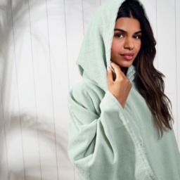 OHS Adult Towel Poncho - Sage Green - thumbnail 4