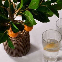 OHS Orange Tree in Basket - Green/Orange - thumbnail 3