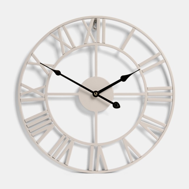 OHS Skeleton Wall Clock - Natural - image 1
