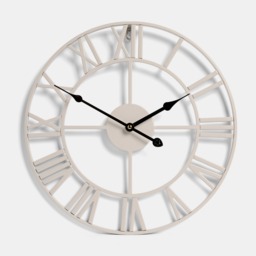 OHS Skeleton Wall Clock - Natural
