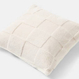 OHS Tufted Checkerboard Cushion Covers, Stone - 45 x 45cm - thumbnail 4