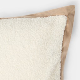 OHS Oxford Edge Boucle Cushion Covers, Natural/Cream - 45 x 45cm - thumbnail 5