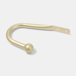 OHS 2 Pack Curtain Rod Tie Backs - Brushed Gold - thumbnail 3