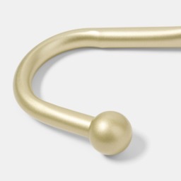 OHS 2 Pack Curtain Rod Tie Backs - Brushed Gold - thumbnail 4