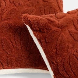 OHS 2 Pack Tufted Pumpkin Cushion Covers, Rust - 45 x 45cm - thumbnail 4