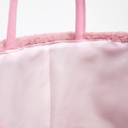 OHS Teddy Fleece Storage Basket - Blush - thumbnail 3