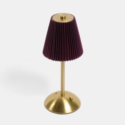 OHS Rechargeable Table Lamp - Burgundy - thumbnail 4