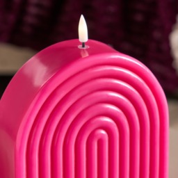 OHS LED Arches Candle - Hot Pink - thumbnail 2