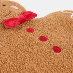 OHS Nutmeg the Gingerbread Boy Cushion - Brown - thumbnail 5