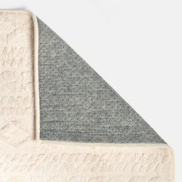 OHS Jacquard Cable Knit Rug, Cream - 160 x 230cm - thumbnail 5