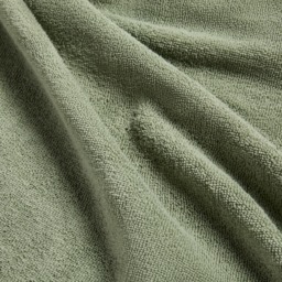 OHS 100% Cotton Frill Edge Bath Towel, Sage - 1PC - thumbnail 4