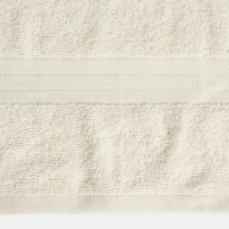 OHS 100% Cotton Bath Towel, Ivory - 1PC - thumbnail 3