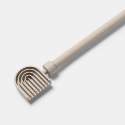 OHS 16mm Extendable Arches Curtain Pole, Natural - 120-220cm - thumbnail 2