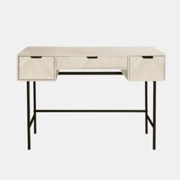 OHS Chevron Dressing Table - Stone Wash - thumbnail 3