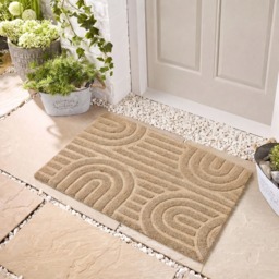 OHS Arches Coir Mat - Stone