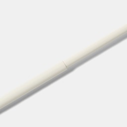 OHS 16mm Extendable Bow Curtain Pole, Cream - 70-120cm - thumbnail 3