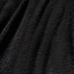 OHS Teddy Fleece Reversible Duvet Cover Set, Black/Natural - Double - thumbnail 5