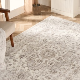 OHS Washable Vintage Printed Rug, Natural - 120 x 170 cm - thumbnail 2