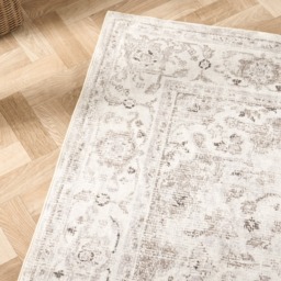 OHS Washable Vintage Printed Rug, Natural - 120 x 170 cm - thumbnail 3