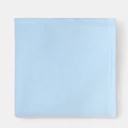 OHS Plain Fleece Throw, Baby Blue - 120 x 150cm - thumbnail 5