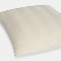 OHS 4 Pack Stripe Velvet Cushion Covers - Cream - thumbnail 4