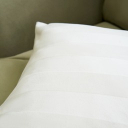 OHS 4 Pack Stripe Velvet Cushion Covers - Cream - thumbnail 2