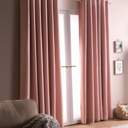 "OHS Eyelet Blackout Curtains - Blush Pink, 66"" x 90""" - thumbnail 2