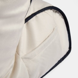 OHS Piped Edge Cuddle Cushion With Head Rest - Cream - thumbnail 5