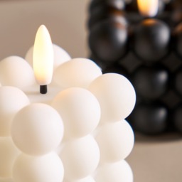 OHS LED Bubble Candle, Monochrome - 2 Pack - thumbnail 2