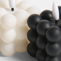 OHS LED Bubble Candle, Monochrome - 2 Pack - thumbnail 5