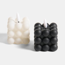 OHS LED Bubble Candle, Monochrome - 2 Pack - thumbnail 4