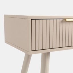 OHS Venice Ribbed Console/Dressing Table - Natural - thumbnail 5