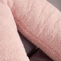 OHS Teddy V Shape Pillow - Blush - thumbnail 4
