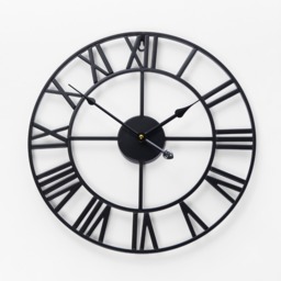 OHS Large Skeleton Wall Clock - Black - thumbnail 4