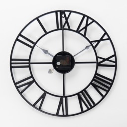 OHS Skeleton Wall Clock - Black - thumbnail 5