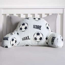 OHS Kids Football Fleece Cuddle Cushion - Grey - thumbnail 2