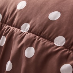 OHS Polka Dot 10.5 Tog Reversible Coverless Set, Natural/Ivory - King - thumbnail 3