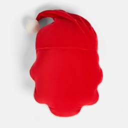 OHS Santa Shaped Cushion - Red - thumbnail 4
