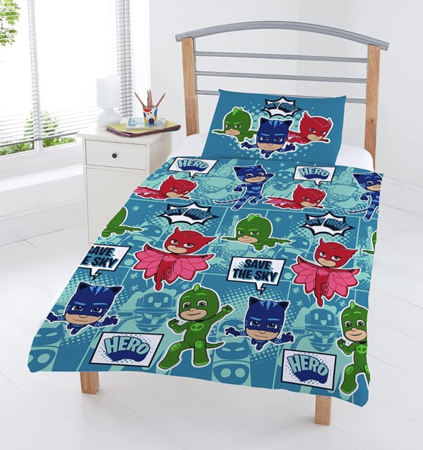 PJ Masks Duvet Set, Blue - Junior