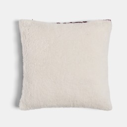 OHS Cable Knit Cushion Covers, Burgundy - 45 x 45cm - thumbnail 3