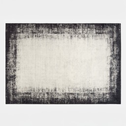 OHS Washable Abstract Printed Rug, Monochrome - 160 x 230cm - thumbnail 3