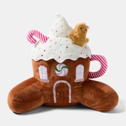 OHS Gingerbread Latte Cuddle Cushion - Brown - thumbnail 3