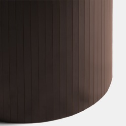 OHS Madison Ribbed Dining Table - Coffee - thumbnail 5