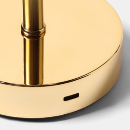 OHS Rechargeable Globe Table Lamp - Gold - thumbnail 4